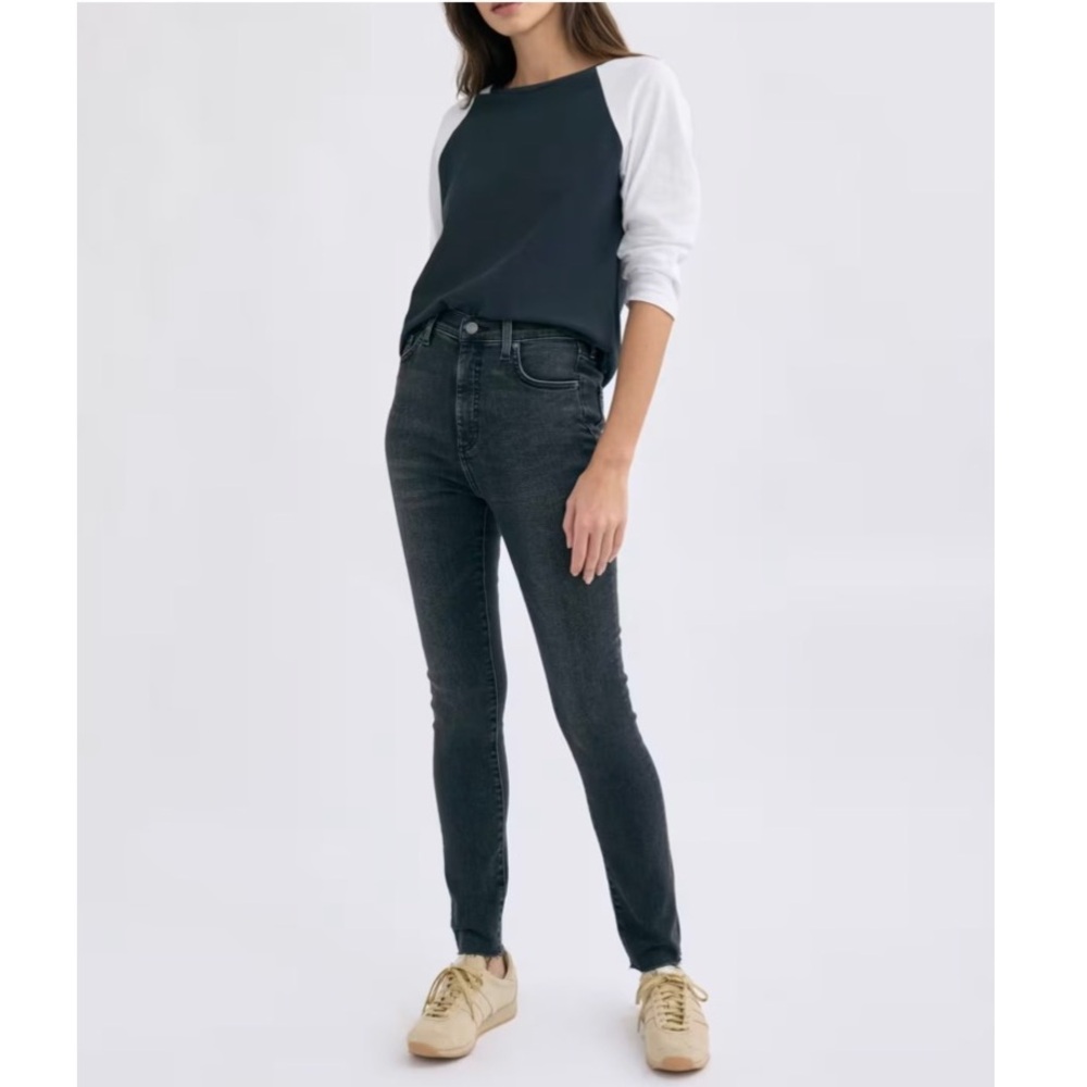 Aritzia Denim Forum The Lola High-Rise Skinny Denim Jean Pants 28L, Size 29